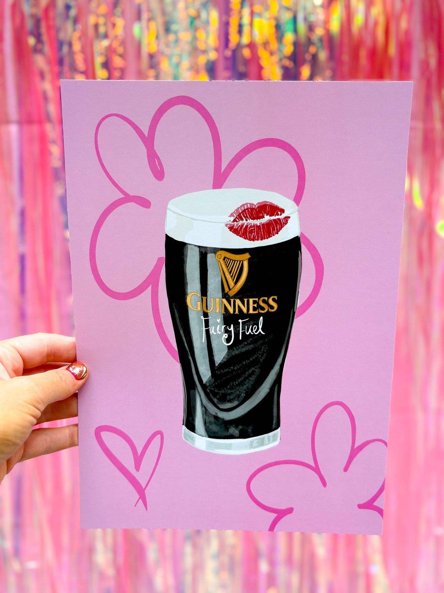 GUINNESS KISS PRINT