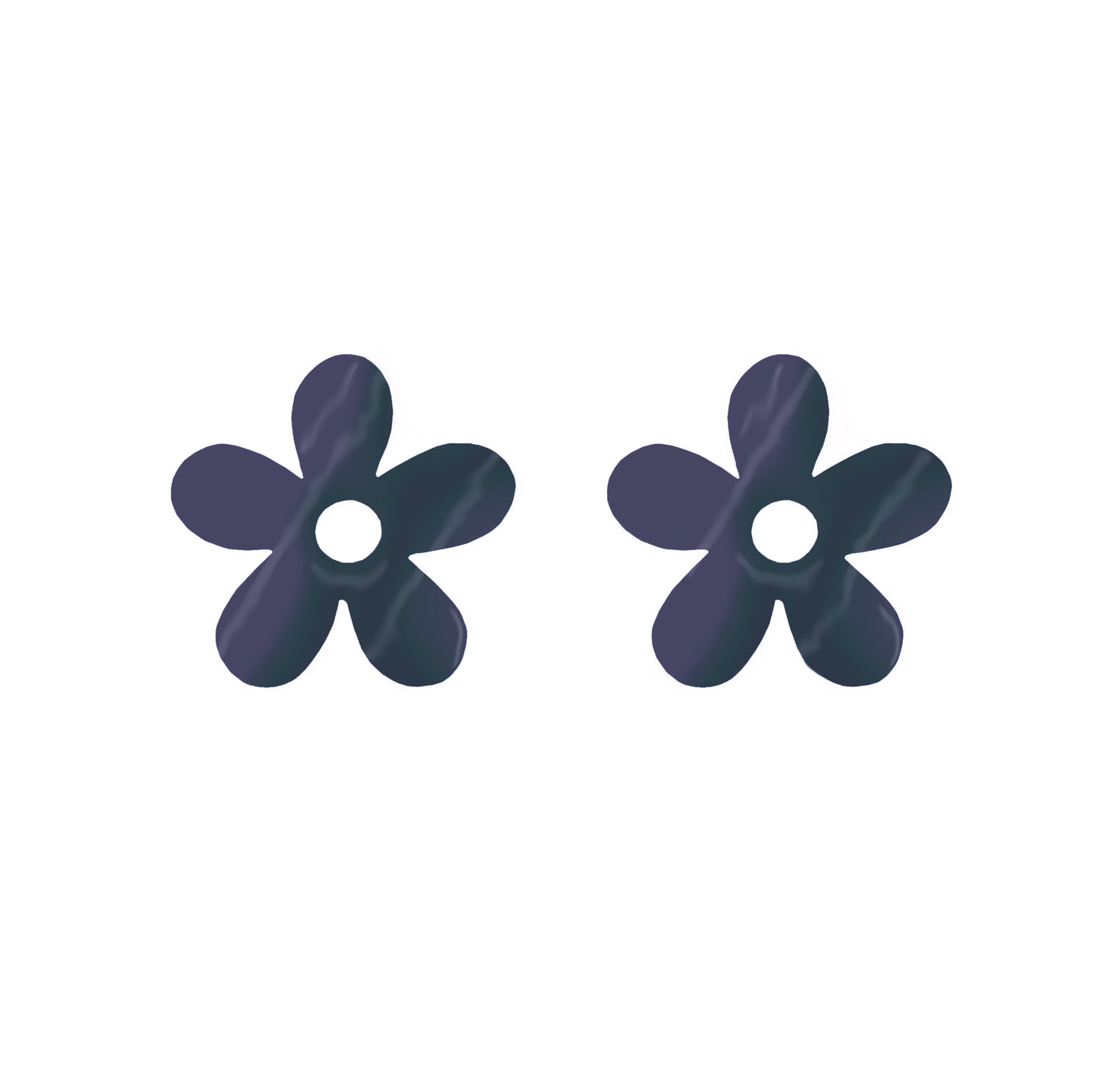 BLOOM BIG GUNMETAL MIRROR