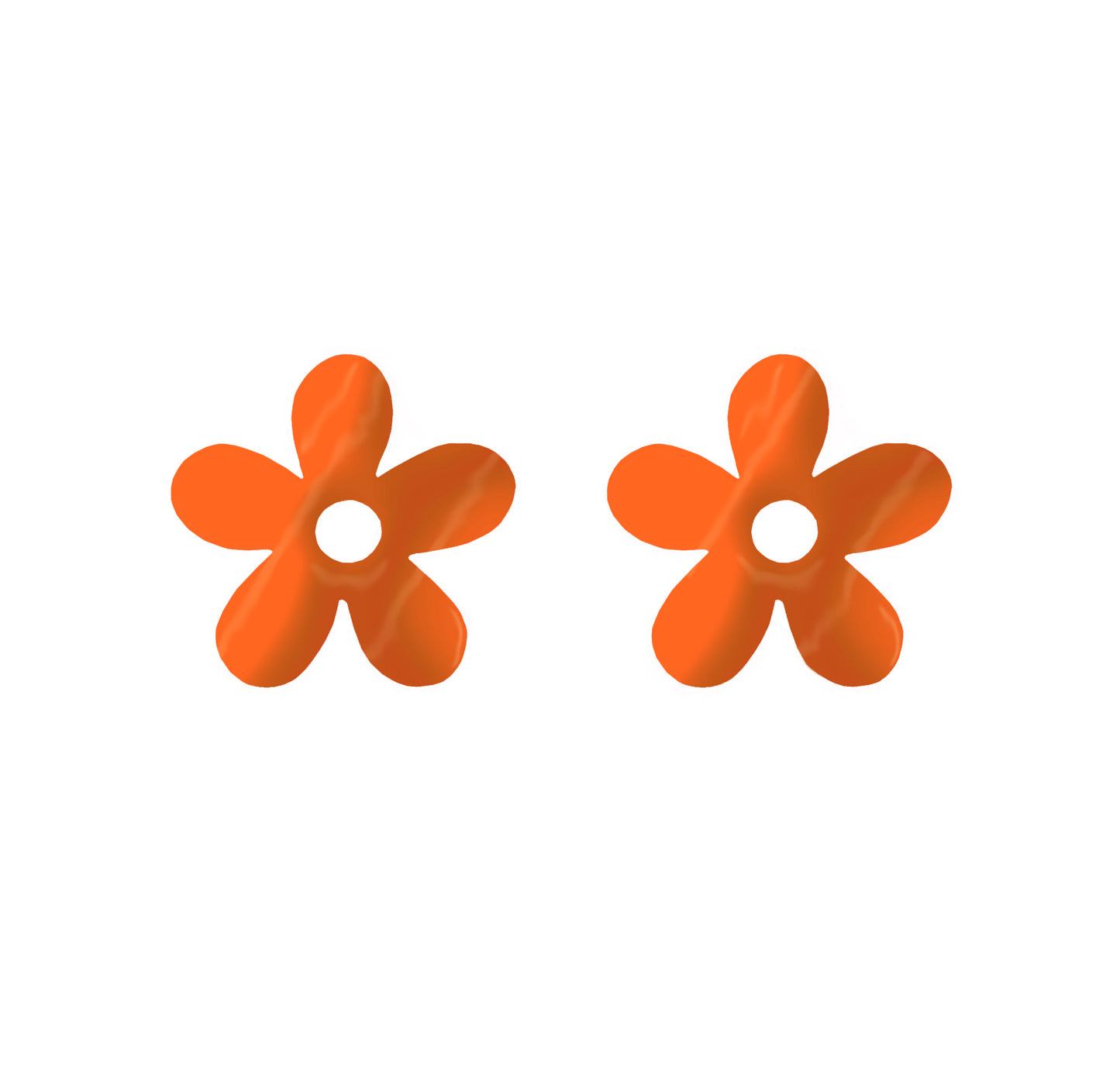 BLOOM BIG ORANGE MIRROR