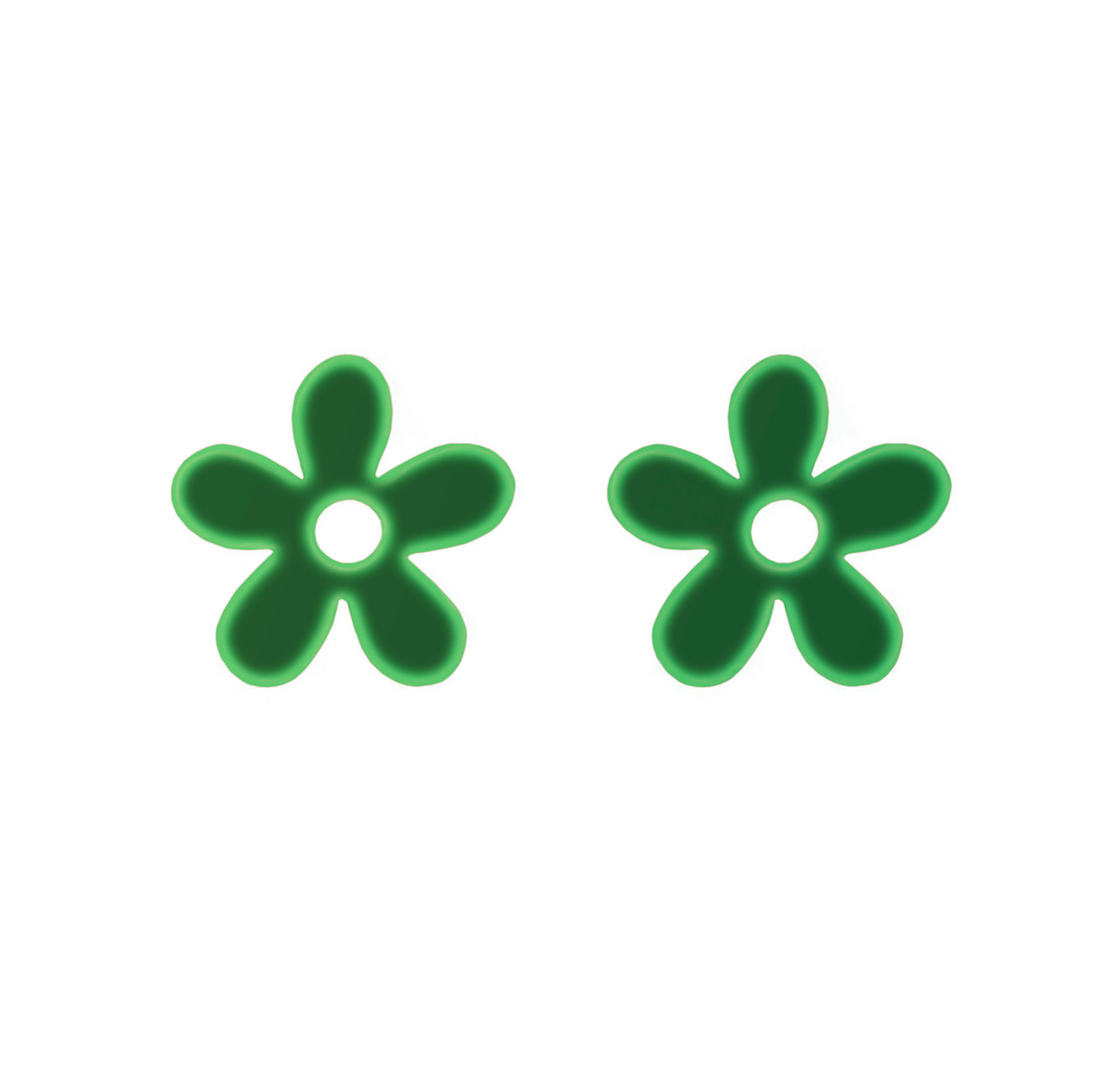 BLOOM BIG TRANSPARENT GREEN