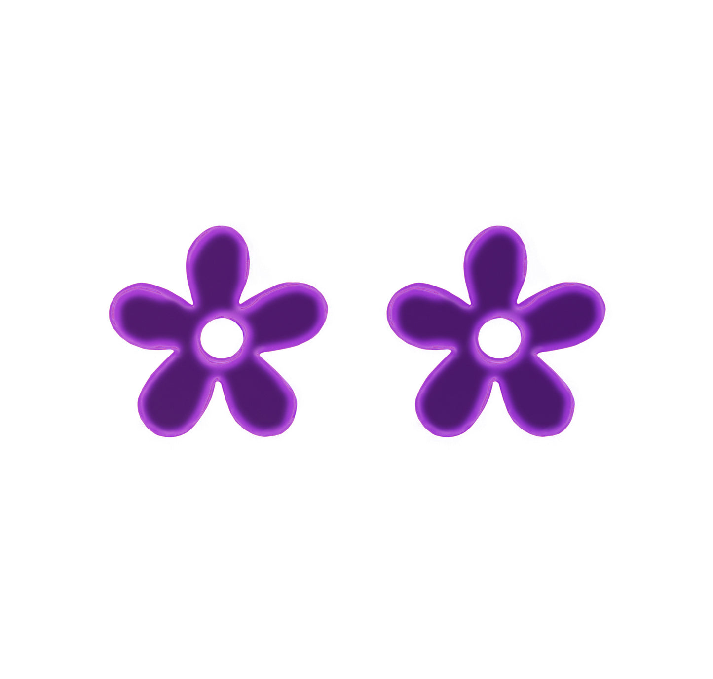 BLOOM BIG TRANSPARENT PURPLE