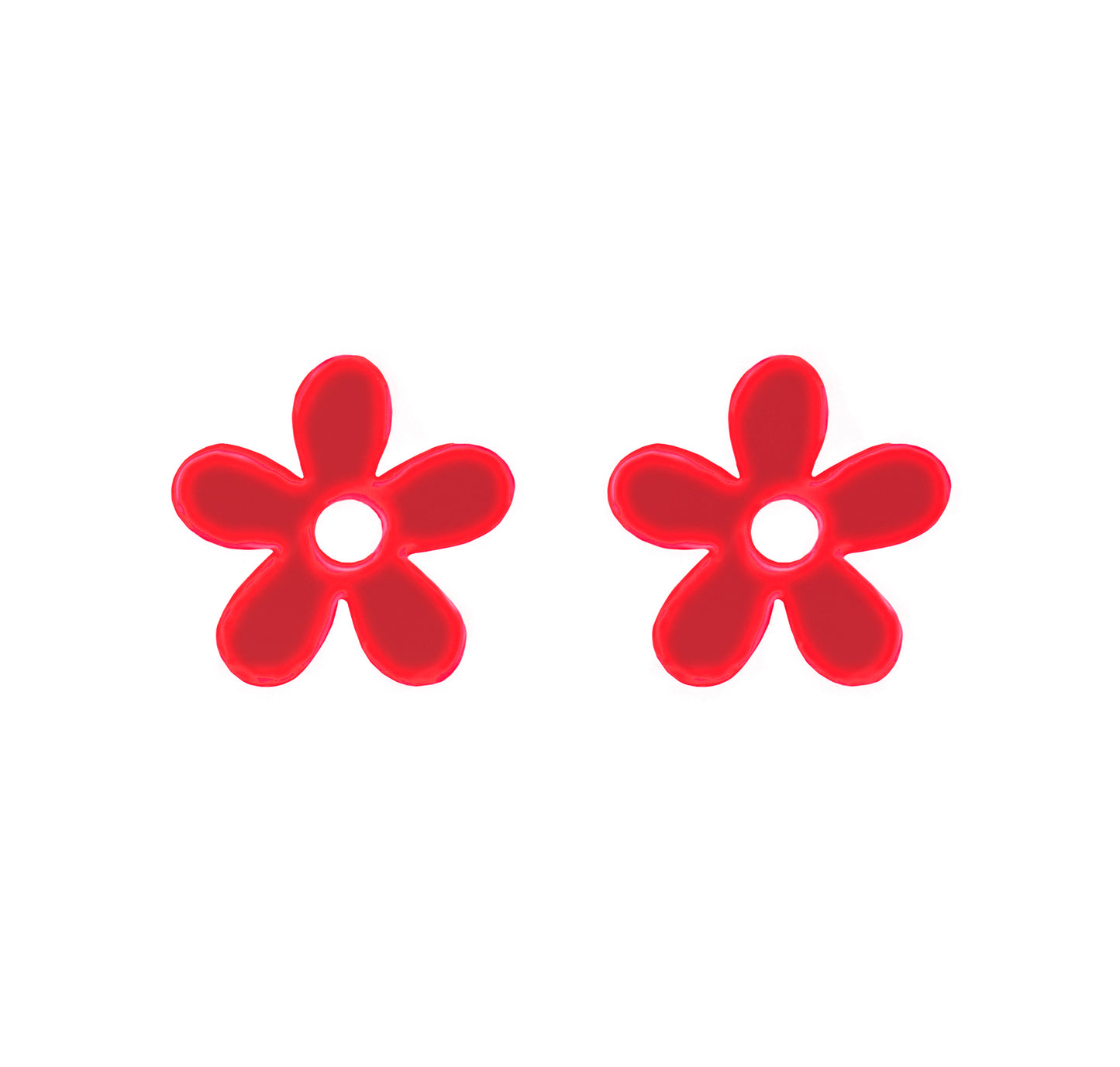 BLOOM BIG TRANSPARENT RED