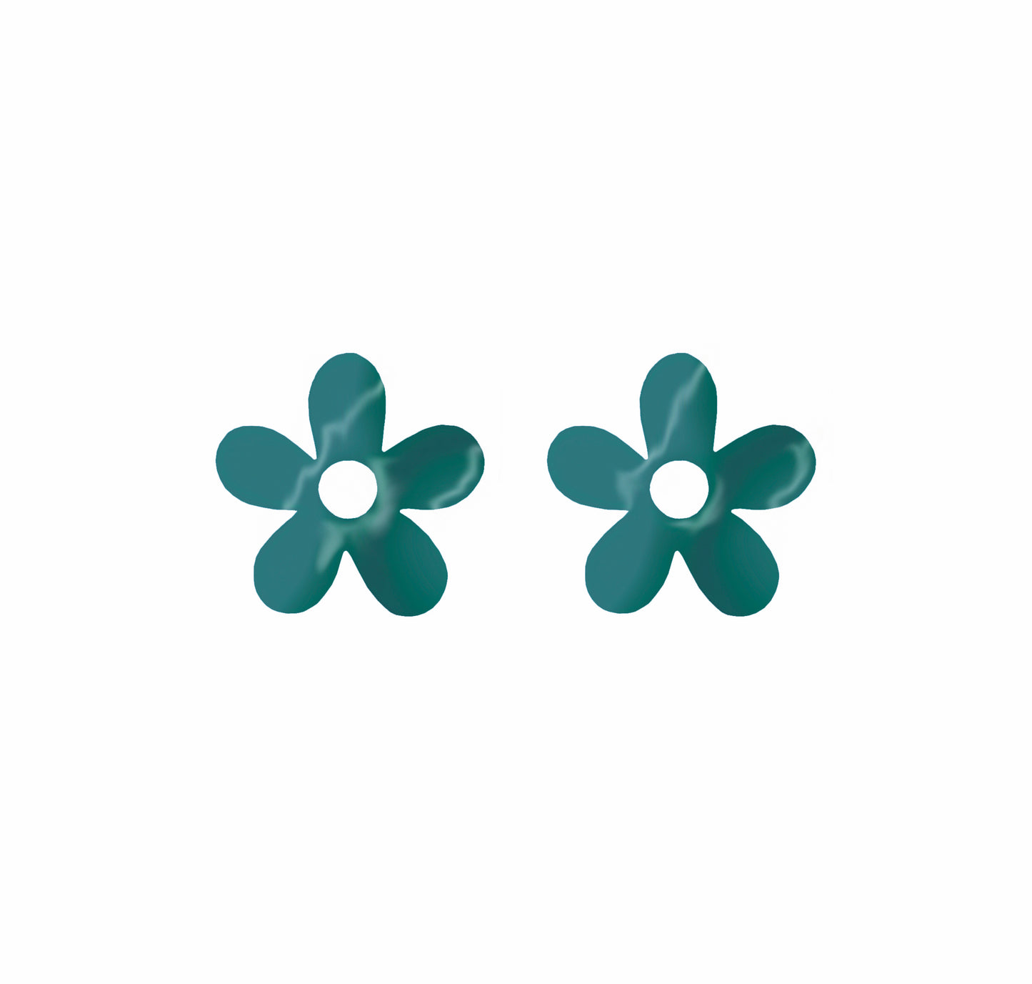 BLOOM MINI TEAL MIRROR