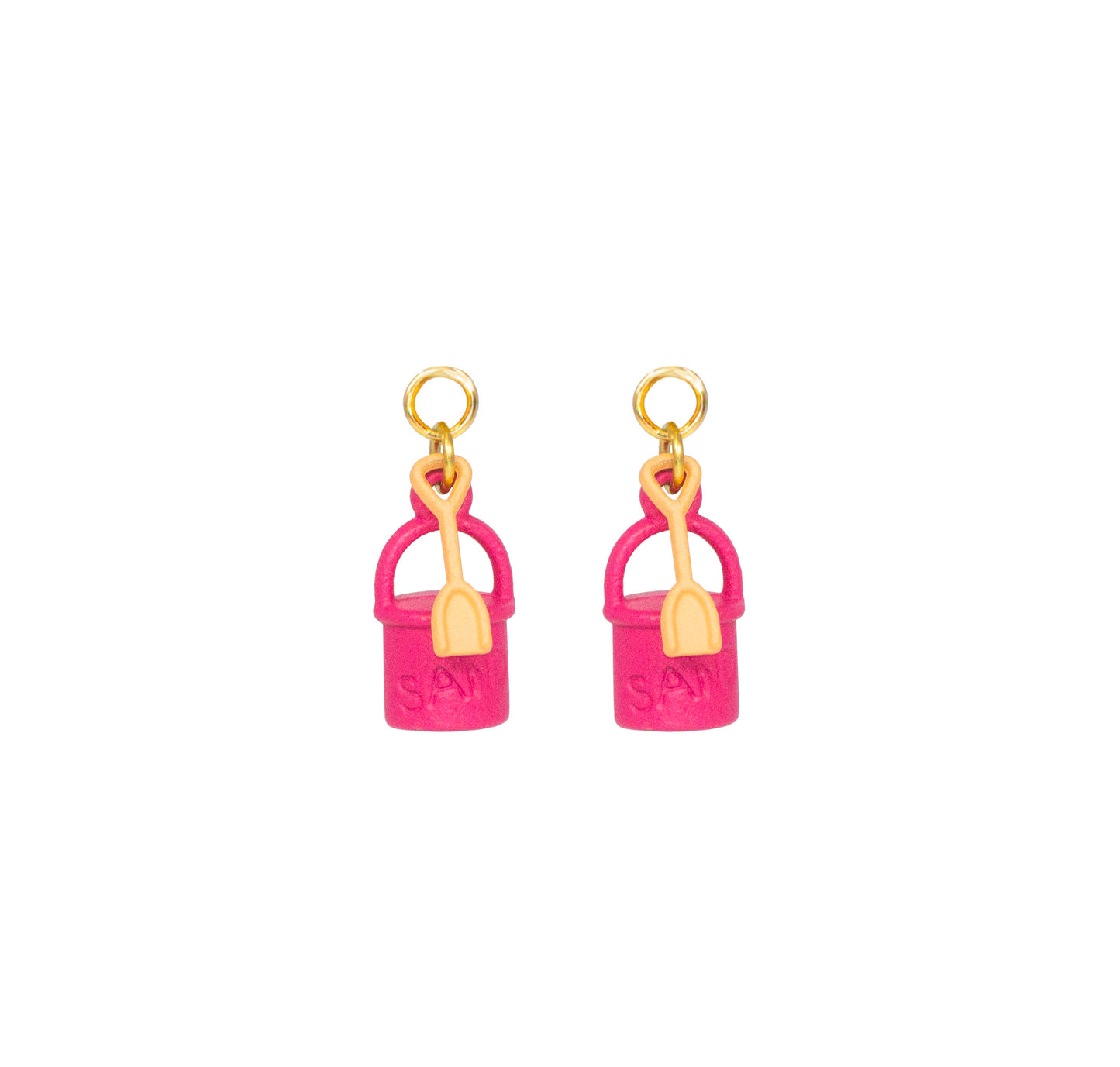 BUCKET & SPADE CHARMS GOLD
