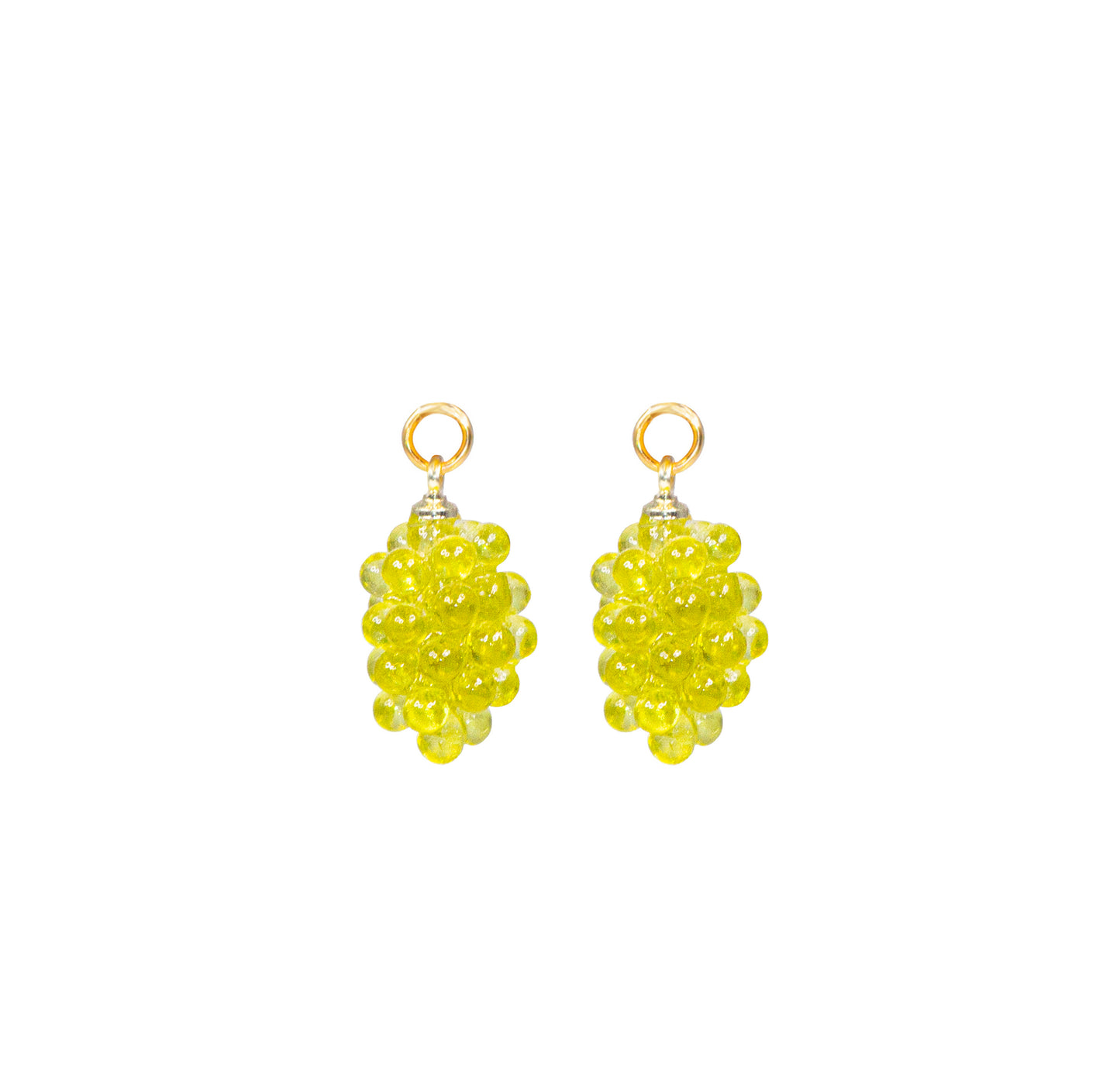 GREEN GRAPE CHARMS