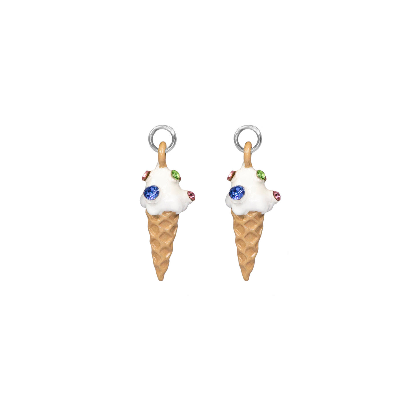 ICE CREAM CHARMS SILVER