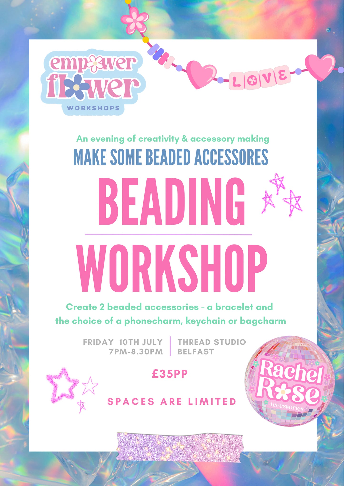BEADING WORKSHOP - THREAD STUDIO BELFAST