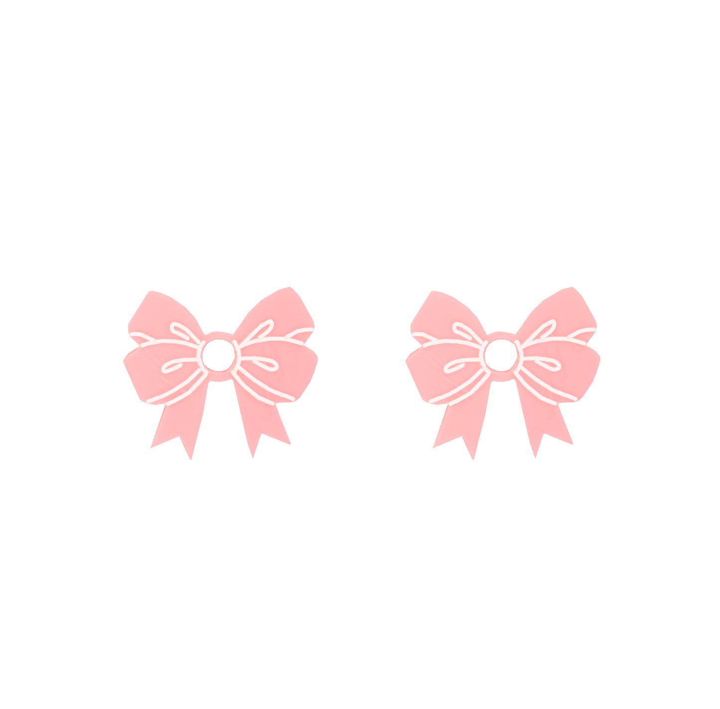 CLAIRE'S RIBBONS MINI BABY PINK