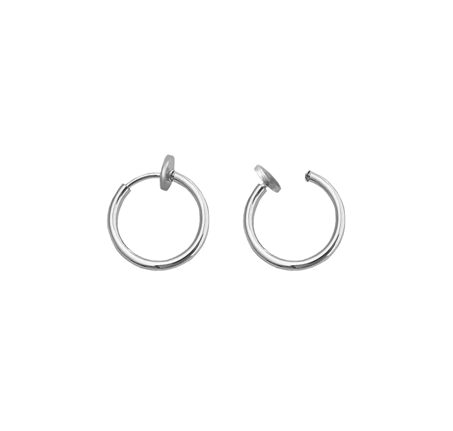 SHELLY MINI CLIP ON SILVER