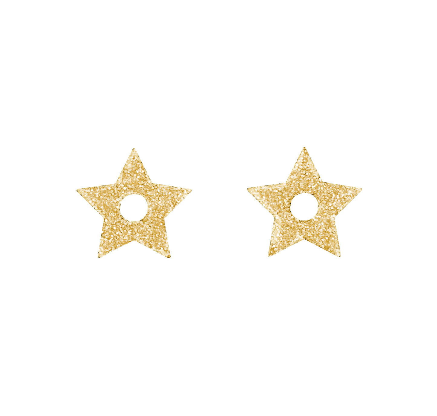 SMALL STAR GOLD GLITTER