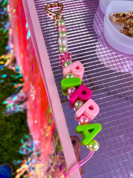 CUSTOM NAME BEADED COLLAR