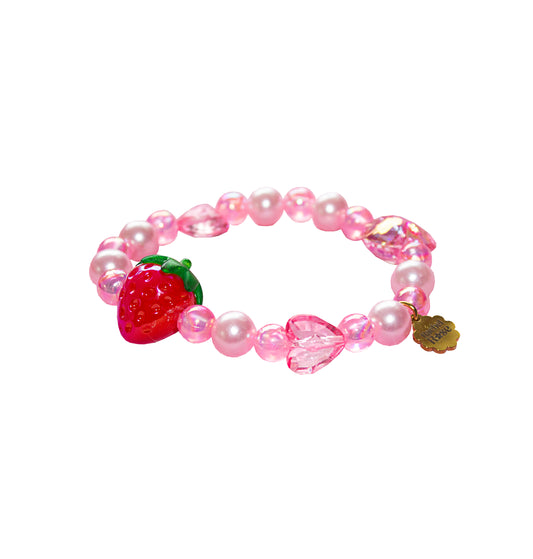 BIG STRAWB BRACELET 20CM