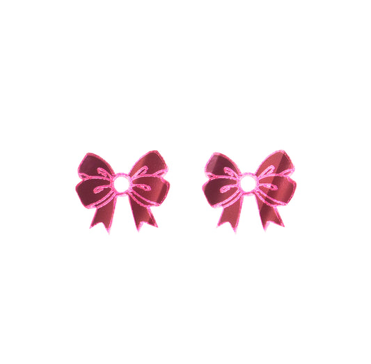 CLAIRE'S RIBBONS MINI PINK MIRROR
