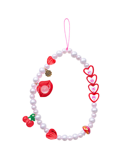 CHERRY KISS RED PHONECHARM