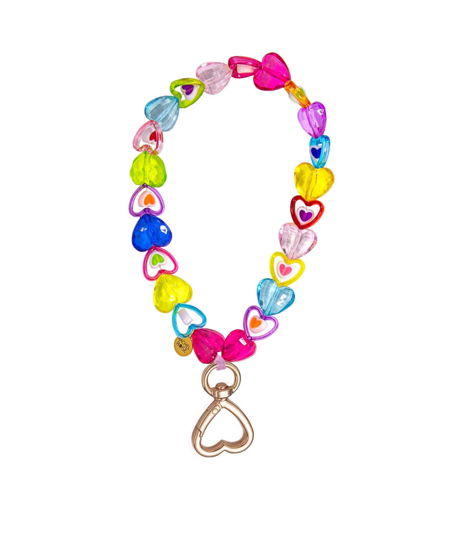 DAISY HEARTS KEYCHAIN