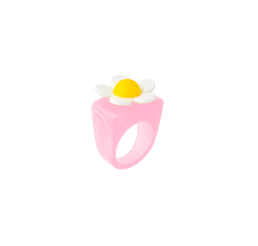 DAISY RING PINK