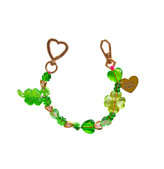 EMERALD BAGCHARM