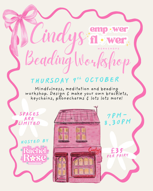 EMPOWER FLOWER FAIRY TICKET AT CINDYS OCTOBER