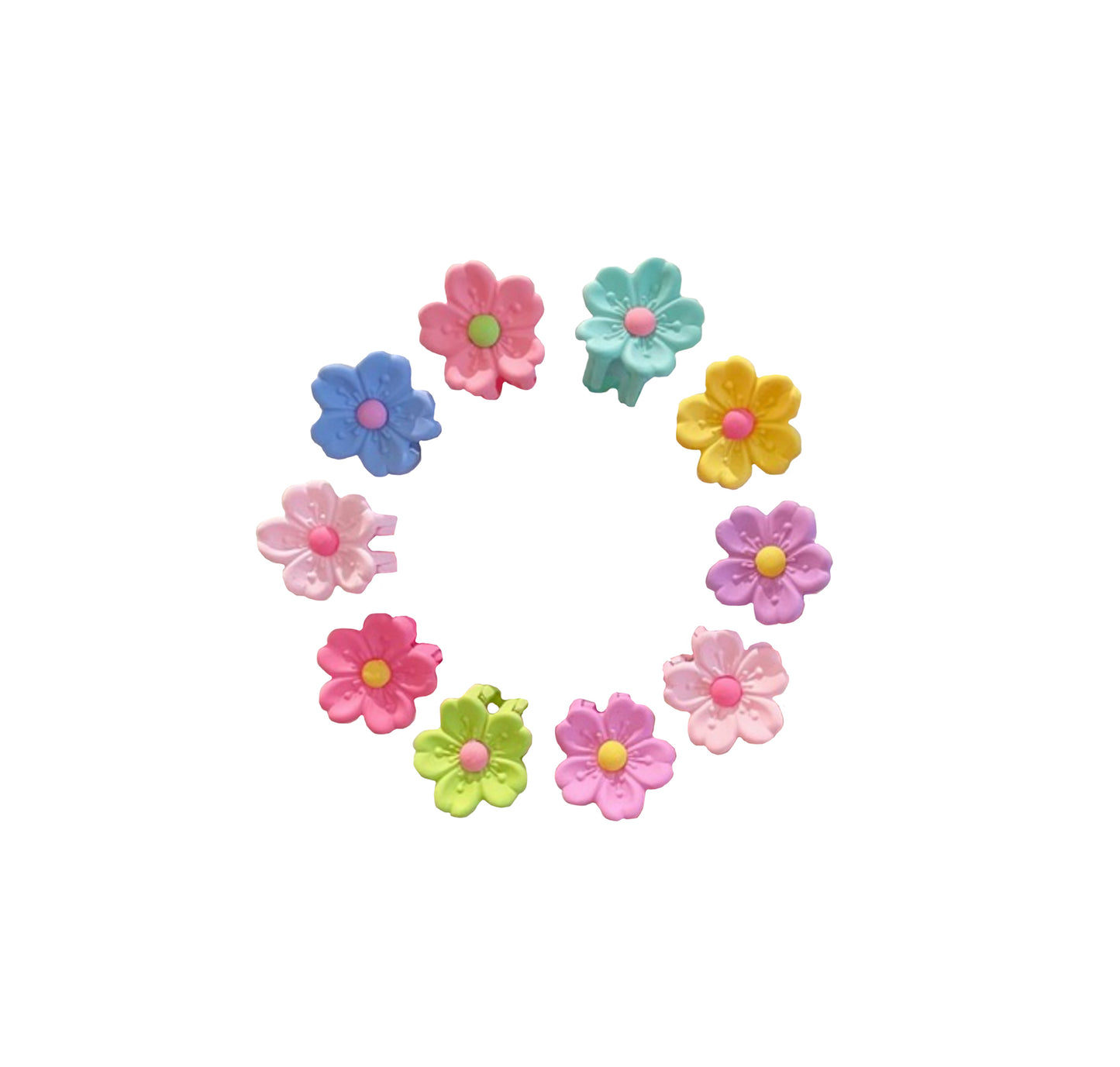 NATALIE HAIR CLIPS - BRIGHT